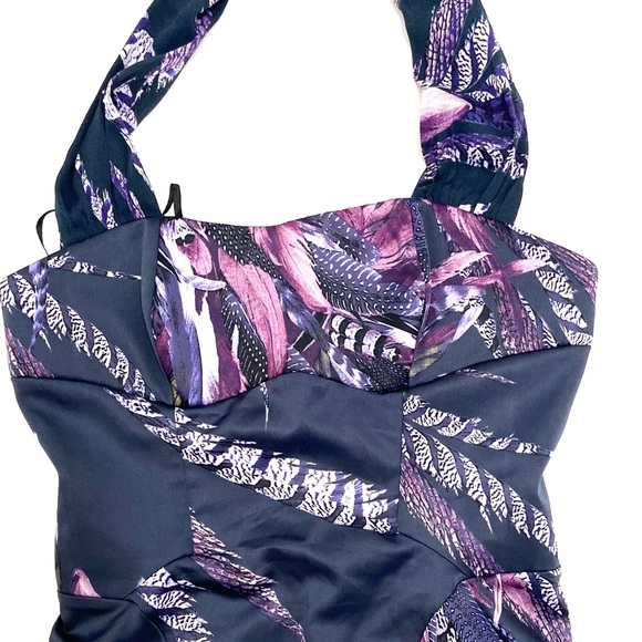 Just Cavalli silk halter top. - Picture 3 of 4